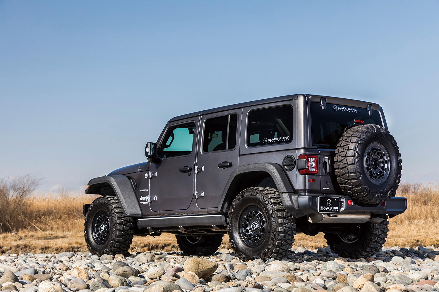 2021 Jeep Wrangler Unlimited Sahara Black Rhino FUJ - JEEP STYLE 