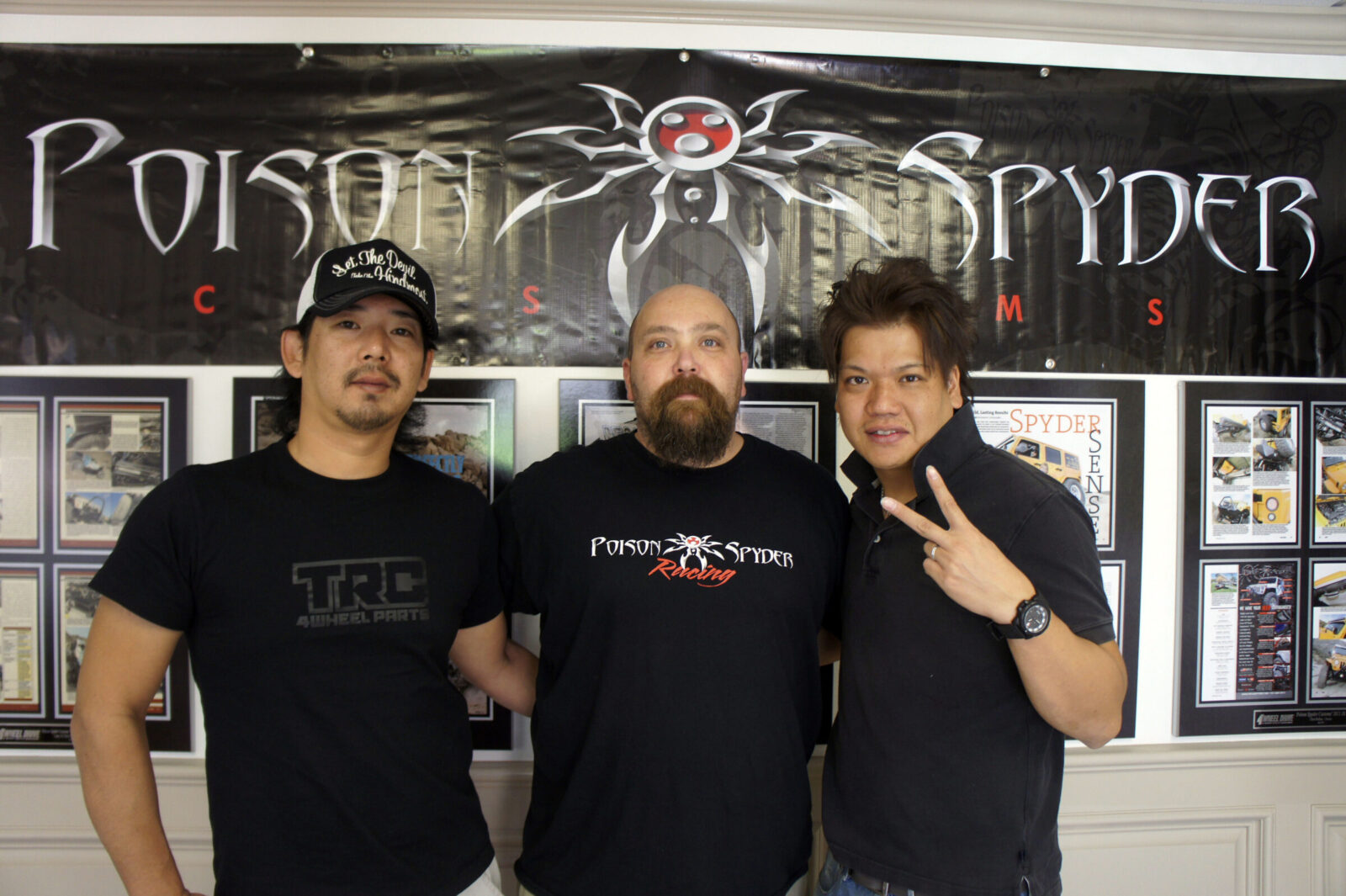 POISON SPYDER 超個性派ファクトリーがココ!