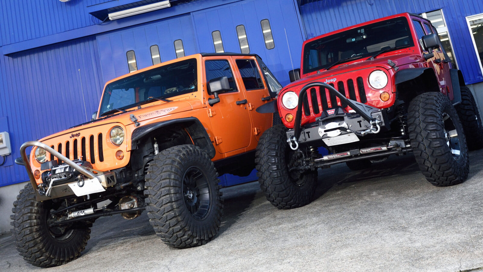 JK WRANGLER UNLIMITED HALL SHOT