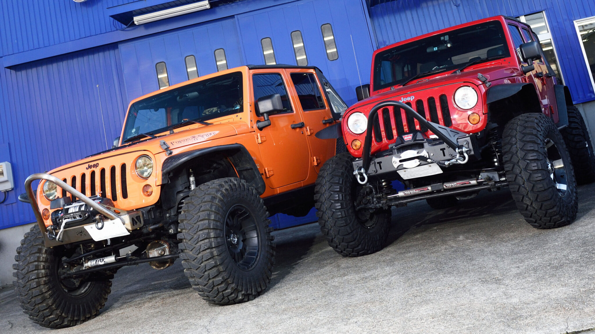 JK WRANGLER UNLIMITED HALL SHOT