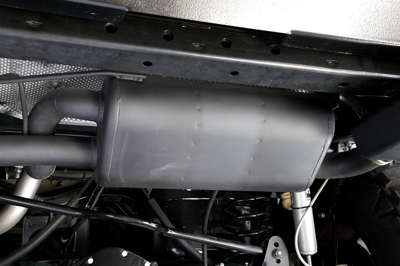 REAL-Gエキゾーストスクエア左右出しJK Wrangler Unlimited / TECH FOUR