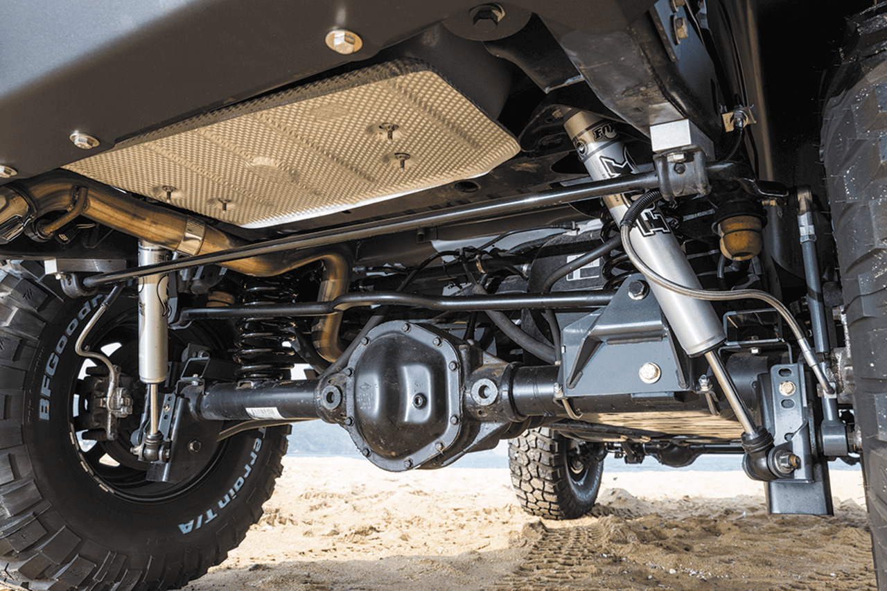 ショックはFOX2.0IPF。JK WRANGLER UNLIMITED / SCT-XWD