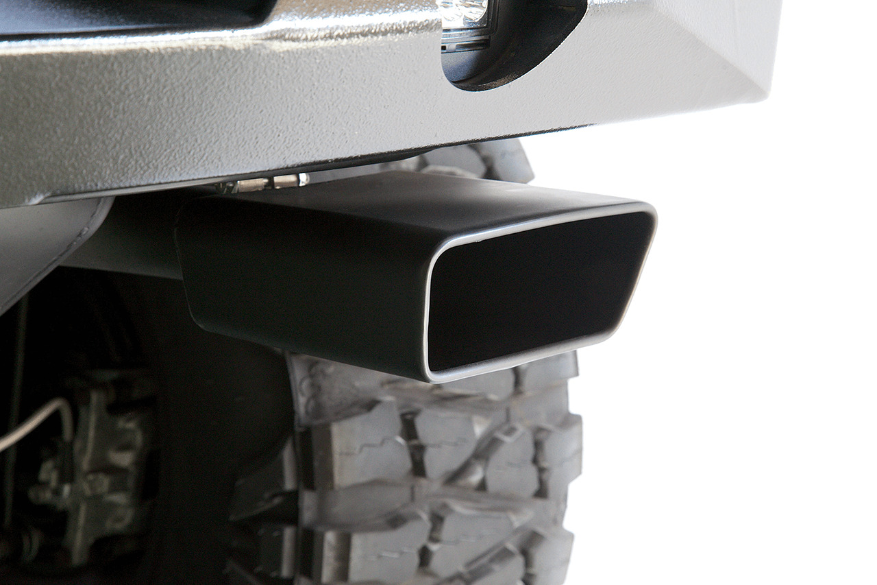 REAL-Gエキゾーストスクエア左右出しJK Wrangler Unlimited / TECH FOUR