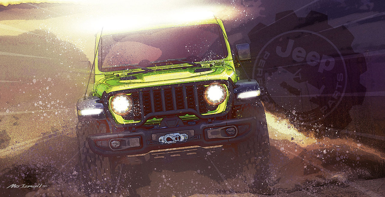 GLADIATOR RUBICON Sideburn Concept