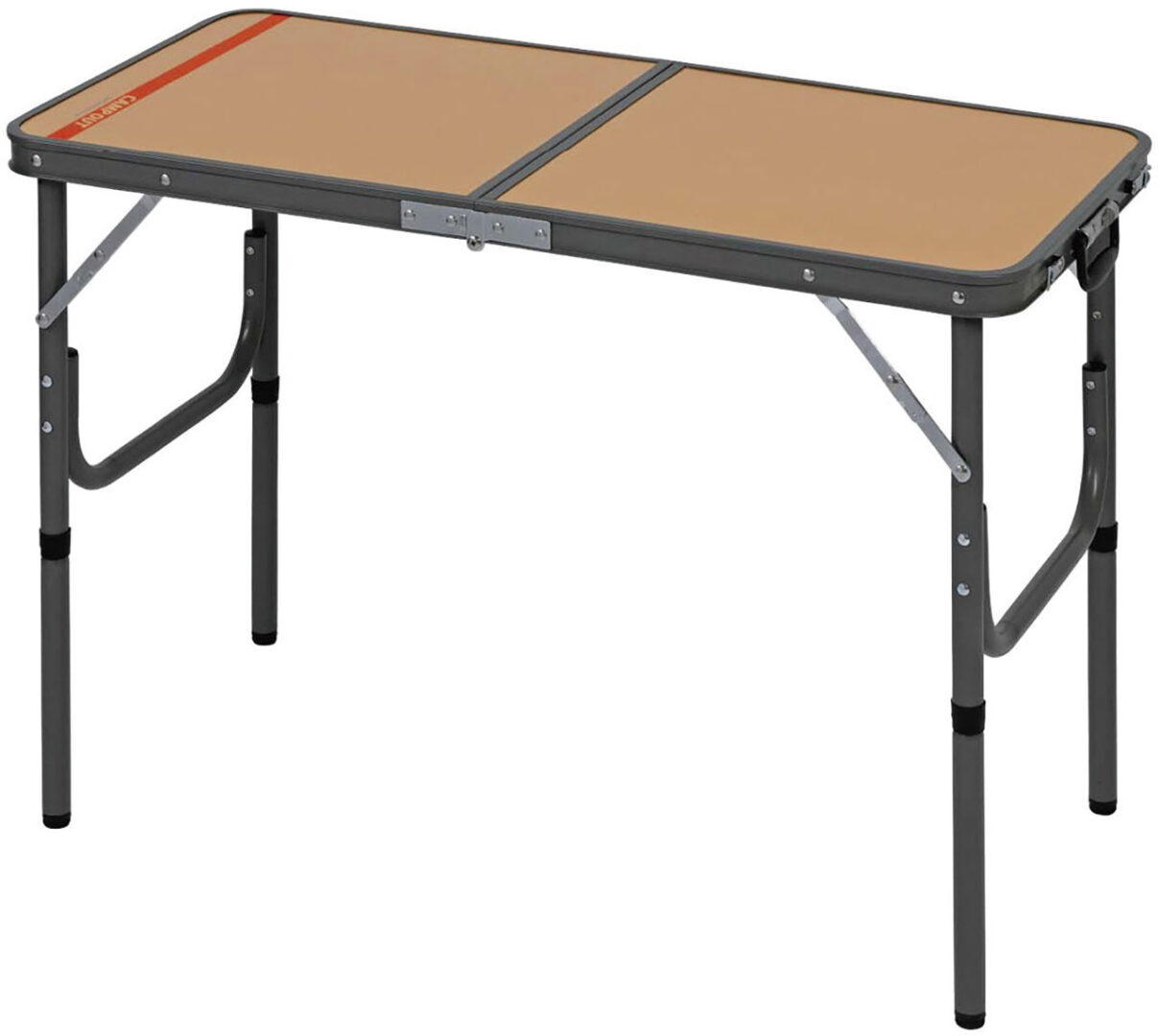 アルミフォーウェイテーブル 90×45cm
（タン×ダークグレー）

■価格：¥9,020（税込）