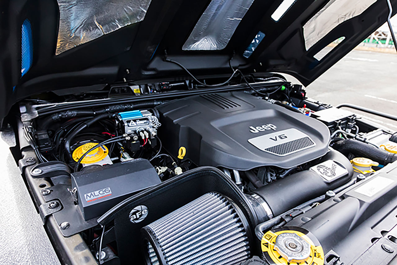 Hall Shot JEEP JK Wrangler