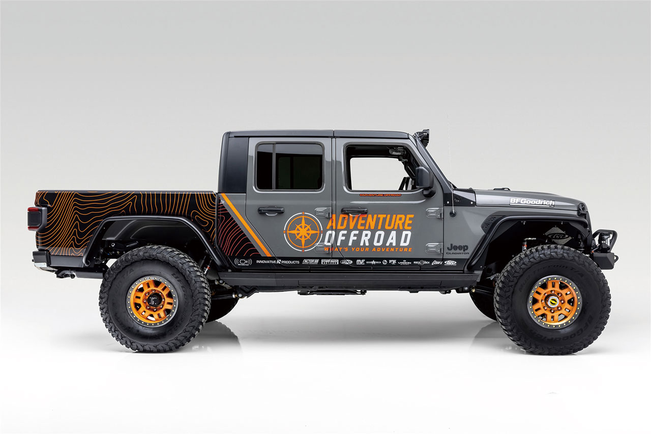 2023 JEEP GLADIATOR ADVENTURE OFFROAD PACKAGE