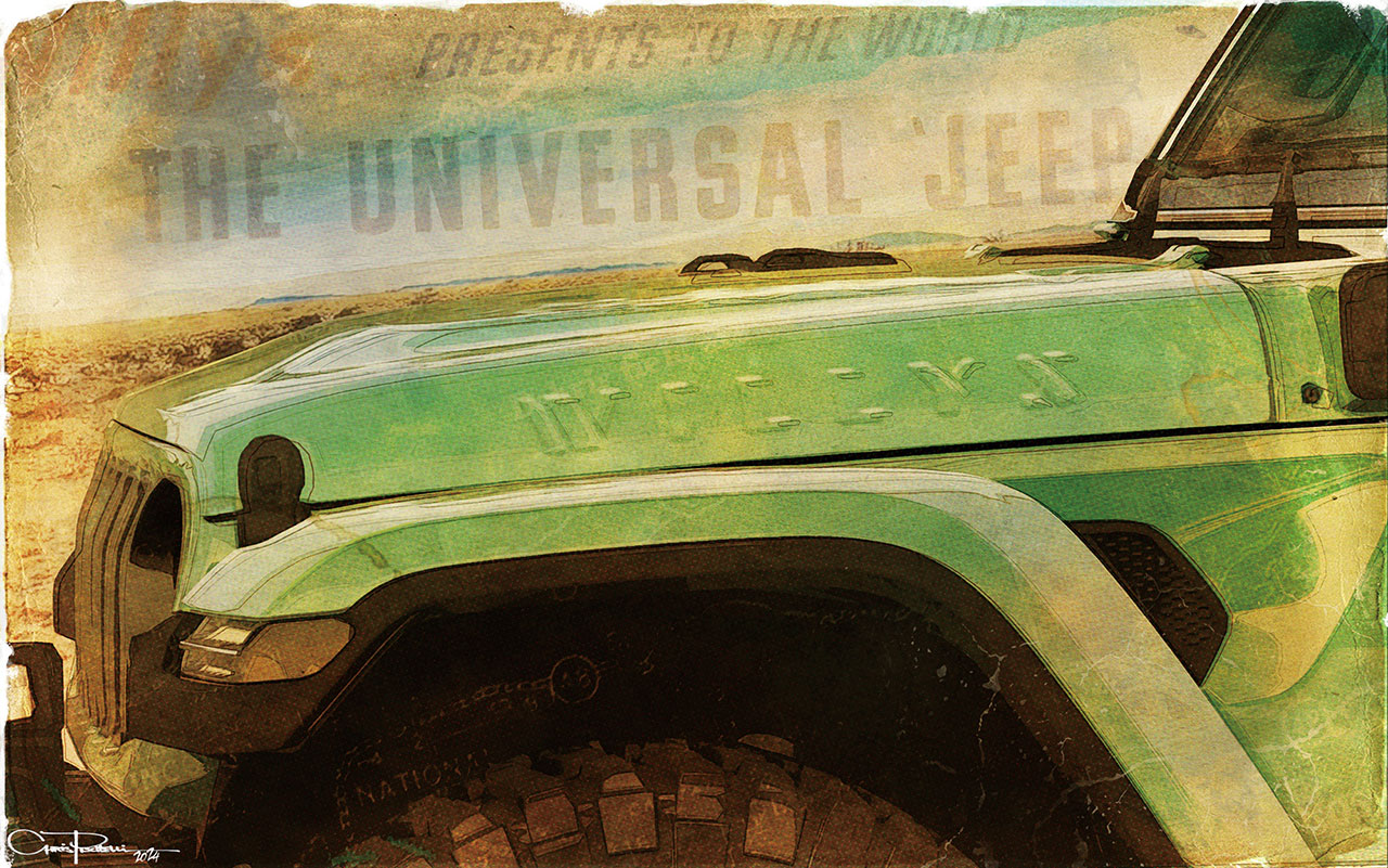 Jeep Willys Dispatcher Concept